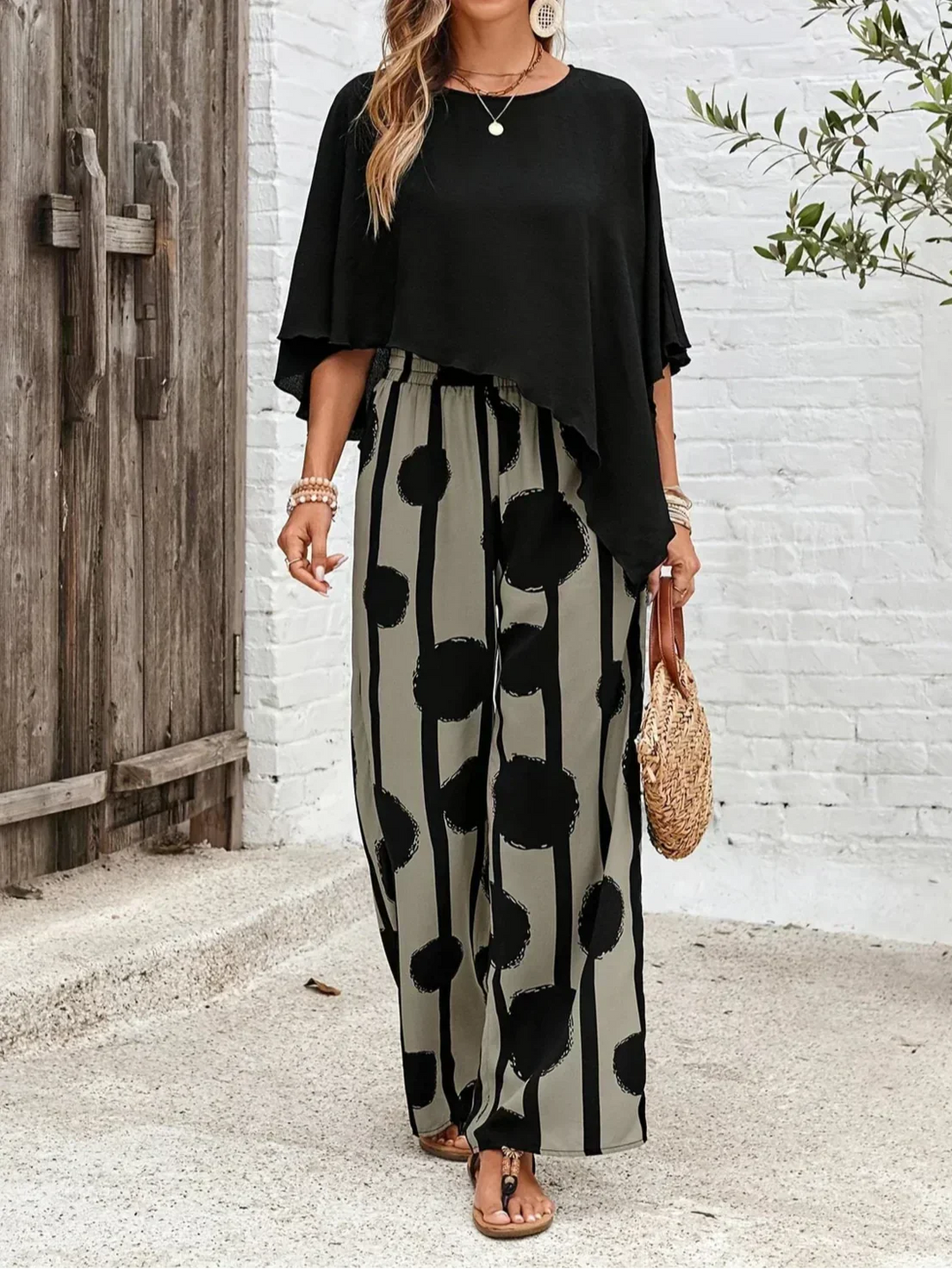 Karrie | Elegant Set Knit Maxi Dress