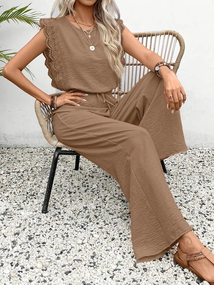 Zella Elegant Two-Piece Set - Chic Knit Ensemble