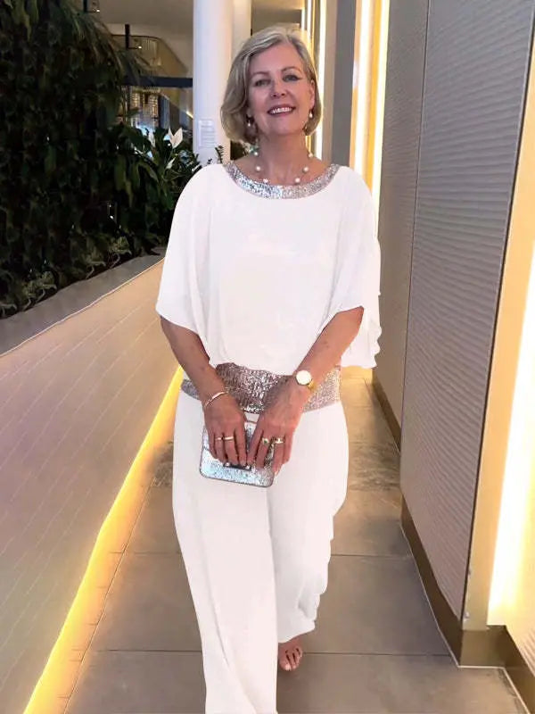 Nessa | Elegant Chic Knit Midi Dress