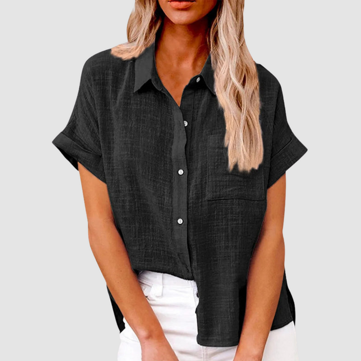 Safa - Elegant Casual Three Quarter Blouse