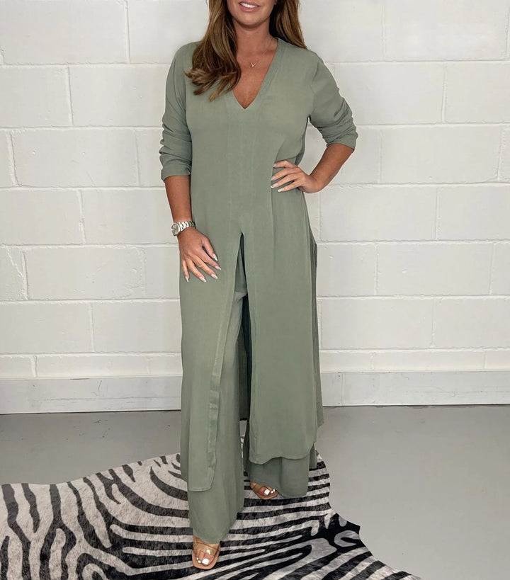Cherly Comfy Set - Casual Knit Two-piece Outfit