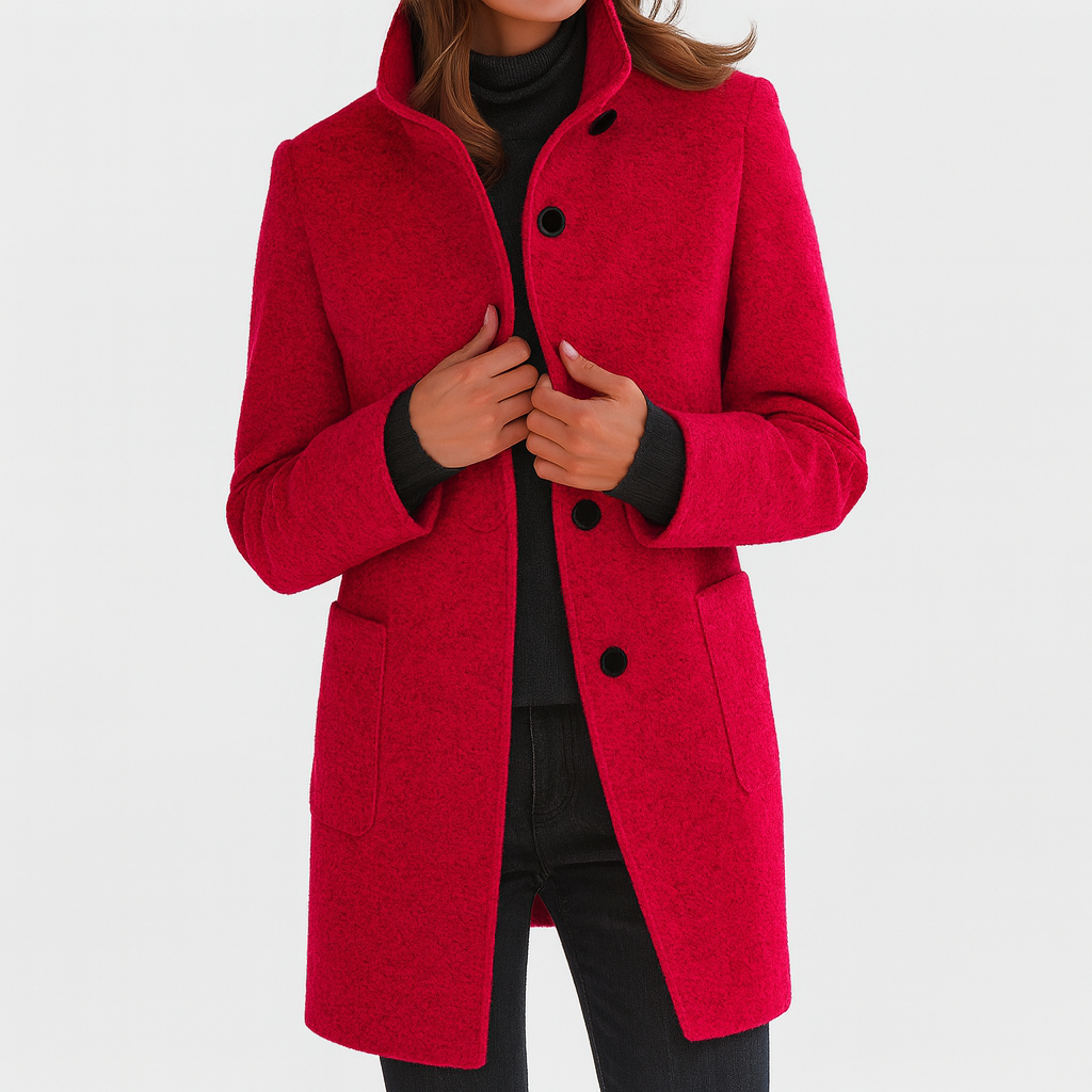 Safa - Elegant Three Quarter Coat
