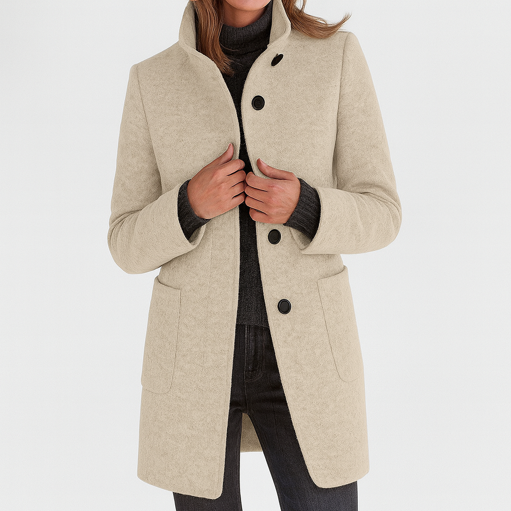 Safa - Elegant Three Quarter Coat