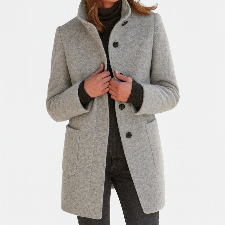 Safa - Elegant Three Quarter Coat