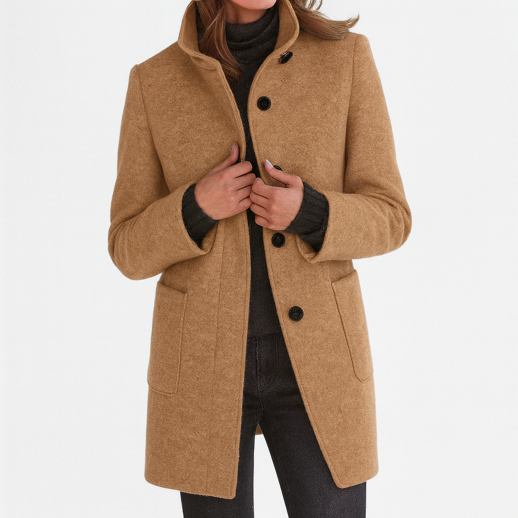 Safa - Elegant Three Quarter Coat