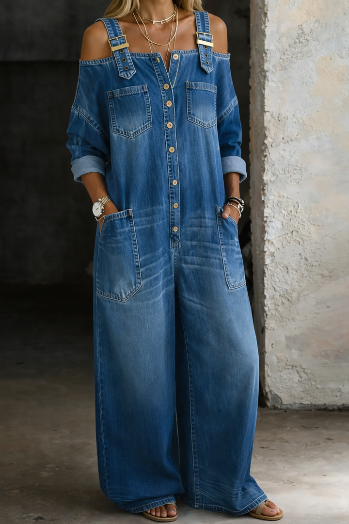 Amy's Wardrobe | Off-Shoulder Jumpsuit