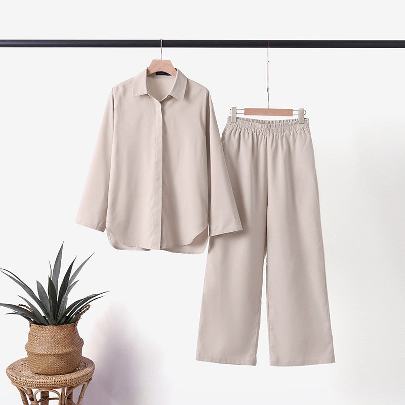 Denice - Elegant Casual Two Piece Set | Chic Knit Ensemble
