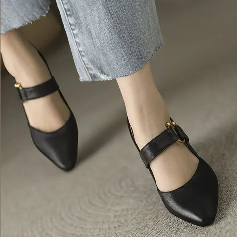 Divina Elegant Heel | Chic Leather High Heel