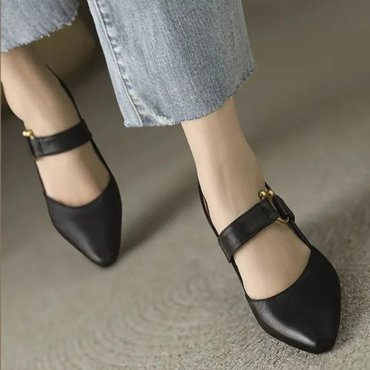 Divina Elegant Heel | Chic Leather High Heel