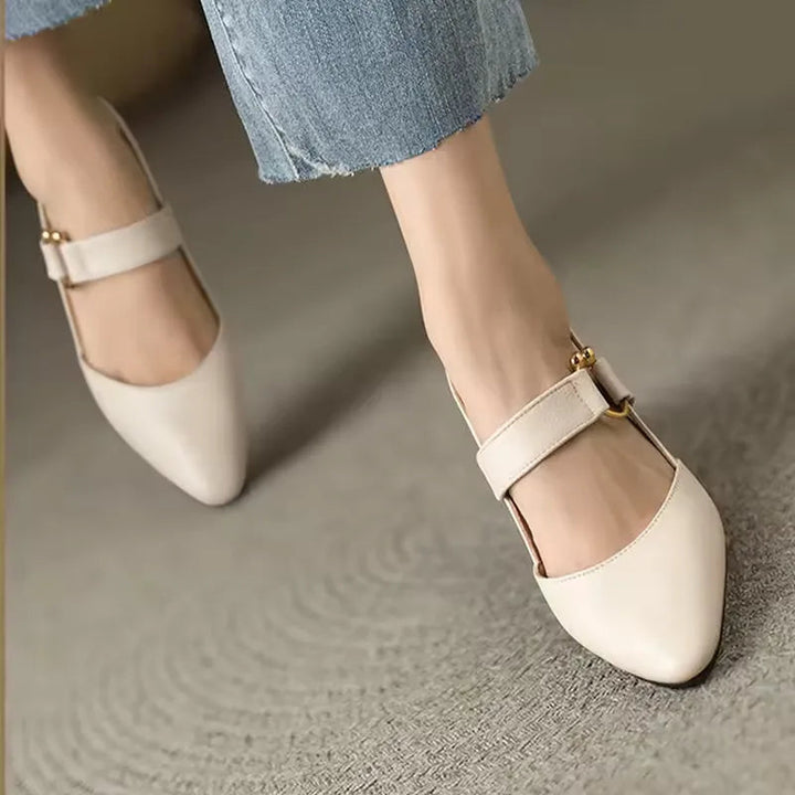 Divina Elegant Heel | Chic Leather High Heel