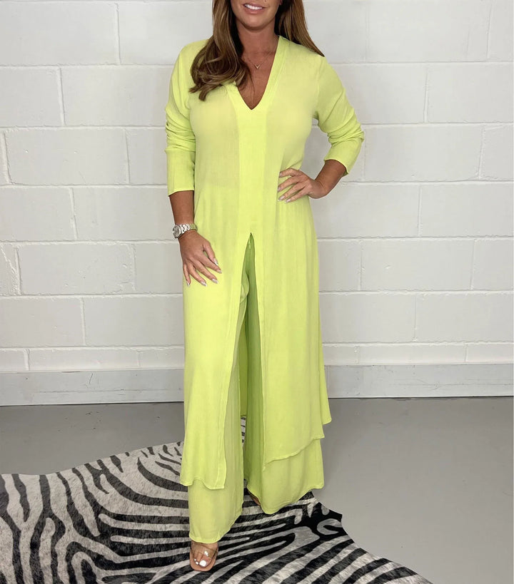 Cherly Comfy Set - Casual Knit Two-piece Outfit