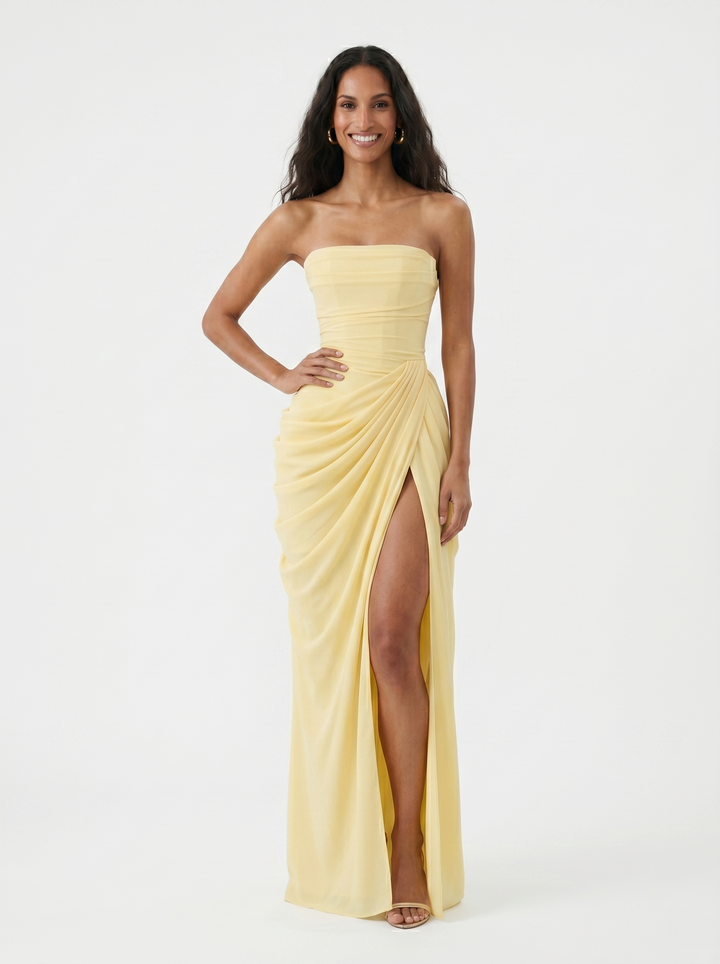Shantelle | Elegant Three Quarter Sleeve Midi Dress