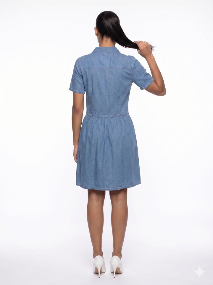 Amy's Wardrobe | Classic Denim Dress