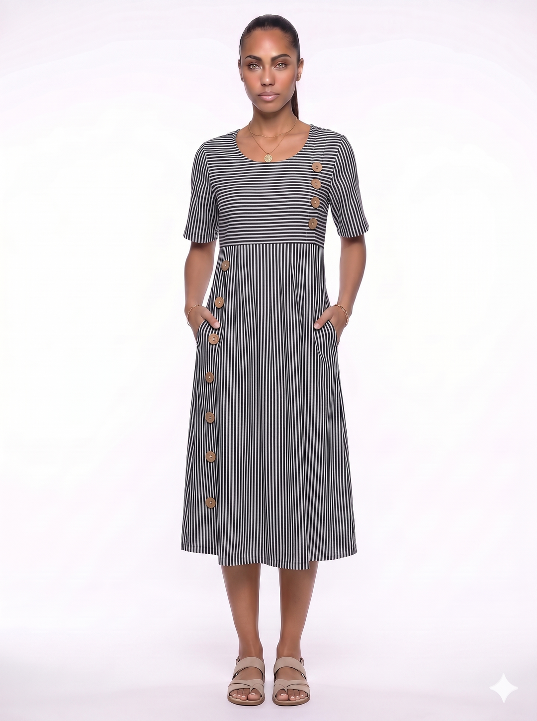 Amy's Wardrobe | Lightweight Relaxed Fit Dress