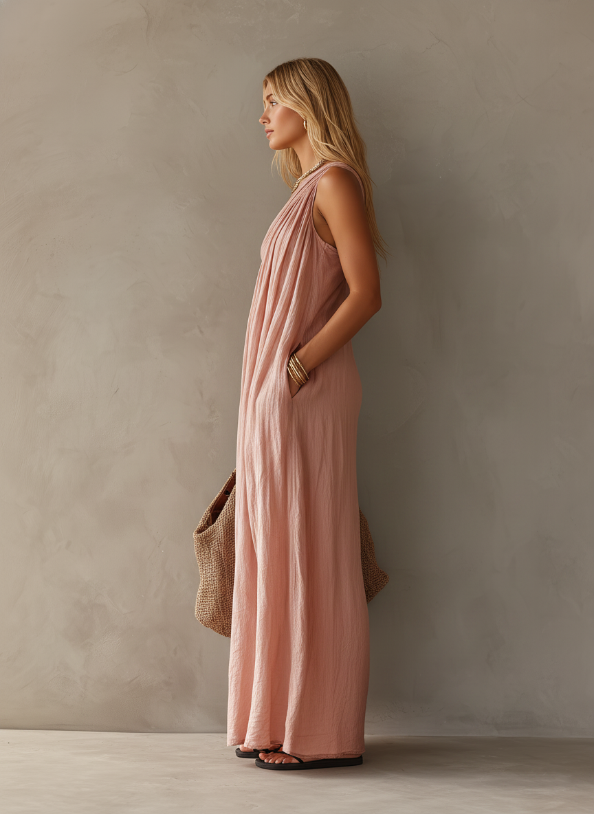 Kelly | Elegant Chiffon Maxi Dress
