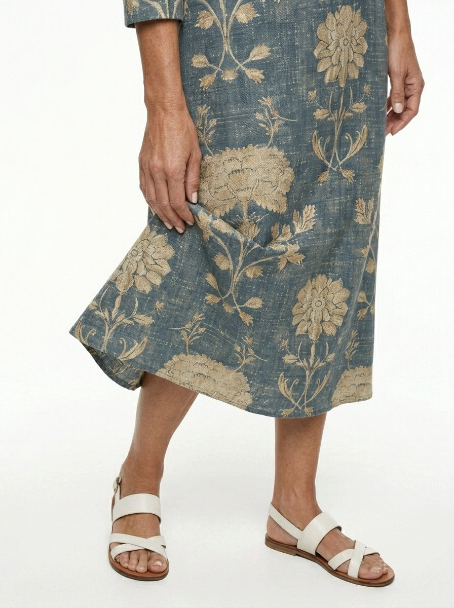 Amy's Wardrobe | Elegant Linen Dress