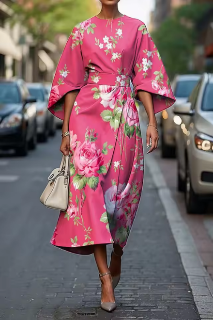Amy's Wardrobe | Floral Midi Dress