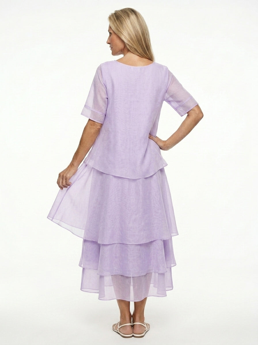 Amy's Wardrobe | Elegant Dress in April Color