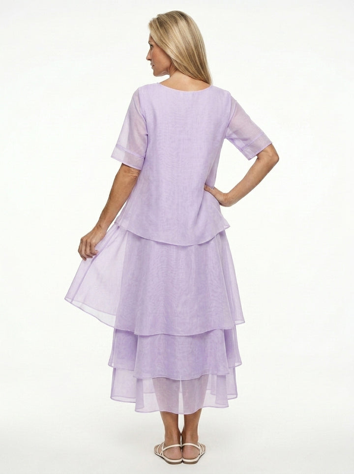 Amy's Wardrobe | Elegant Dress in April Color