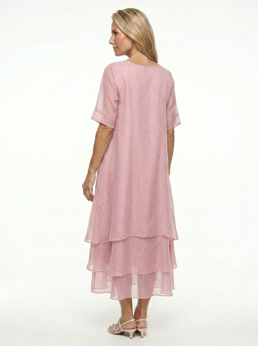 Amy's Wardrobe | Elegant Dress in April Color