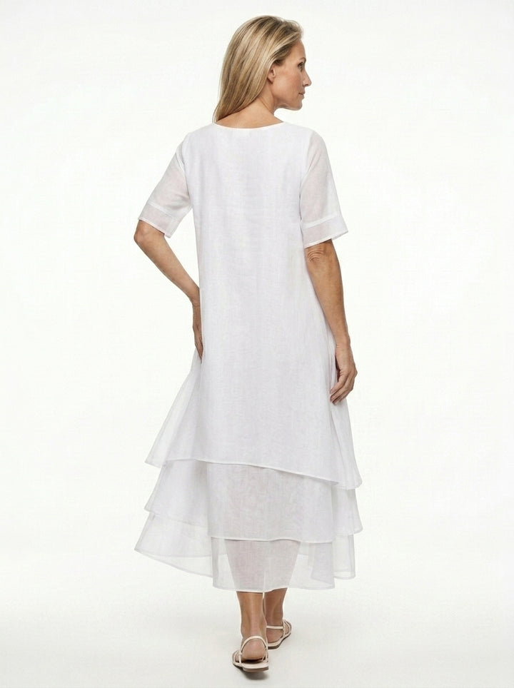 Amy's Wardrobe | Elegant Dress in April Color