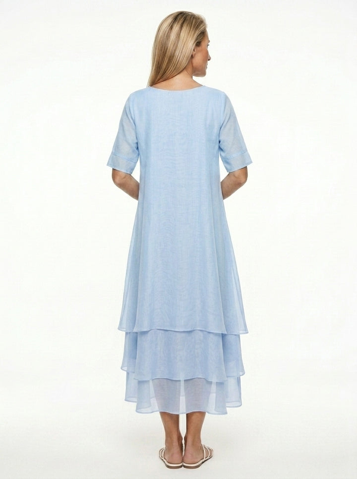 Amy's Wardrobe | Elegant Dress in April Color