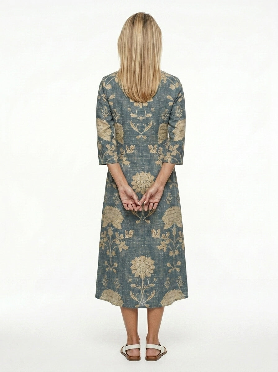 Amy's Wardrobe | Elegant Linen Dress