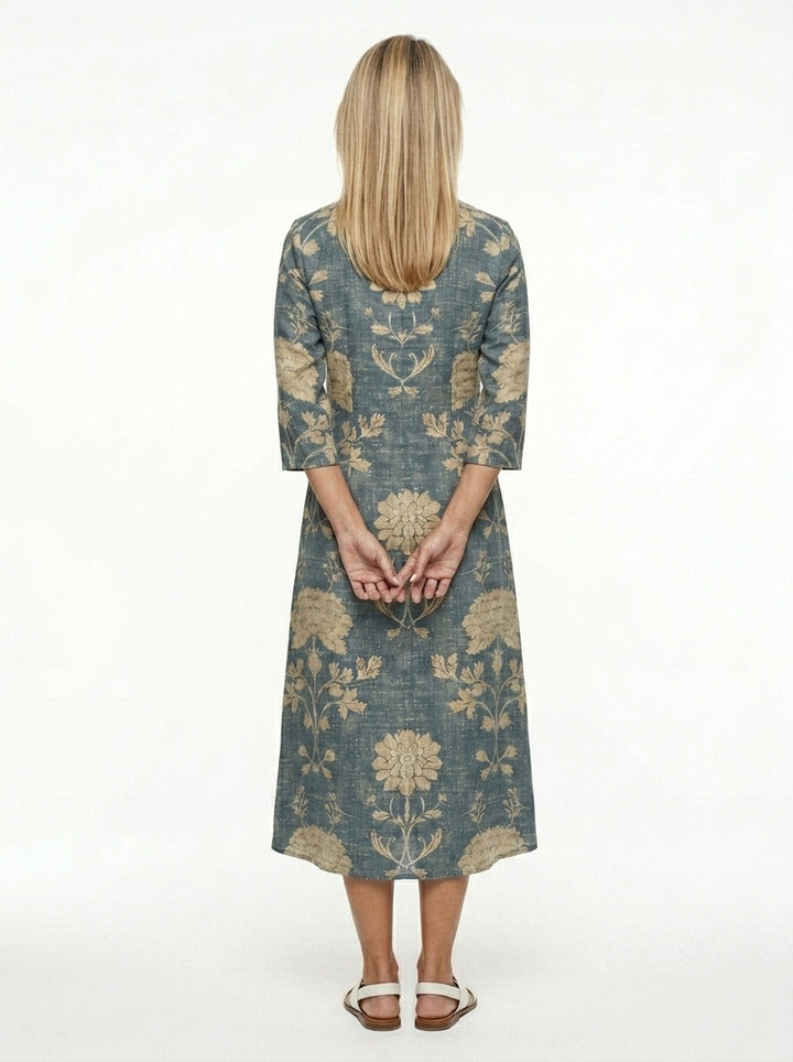 Amy's Wardrobe | Elegant Linen Dress