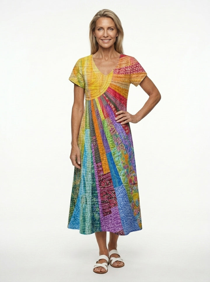 Amy's Wardrobe | Bohemian Sun Design Dress