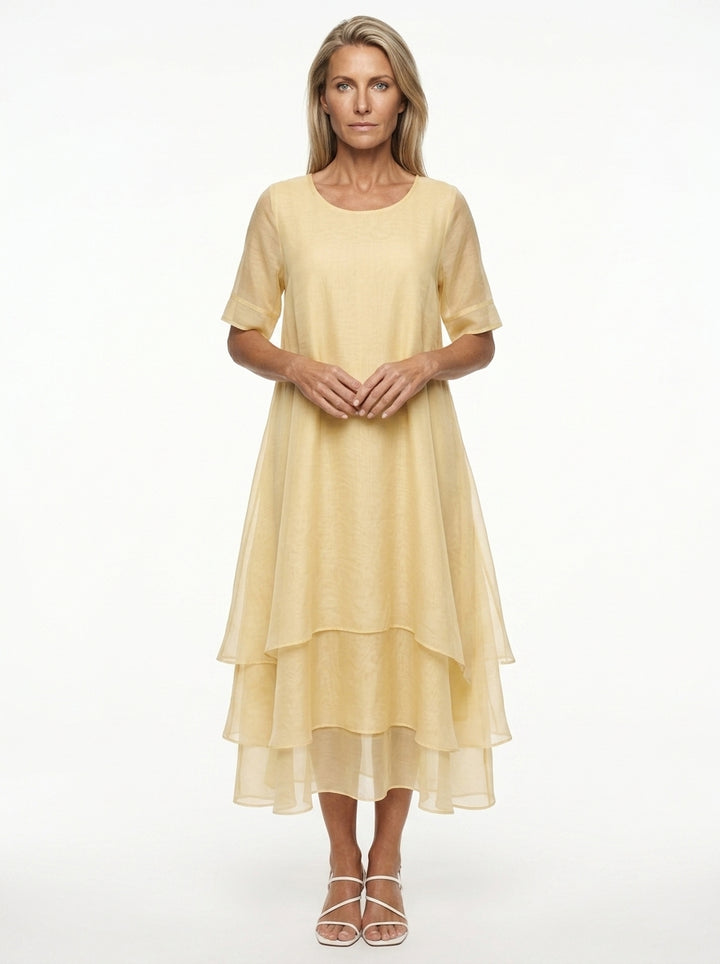 Amy's Wardrobe | Elegant Dress in April Color