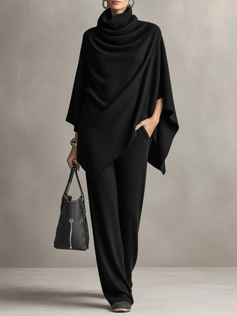 Sarina | Elegant Drape Two-Piece Set
