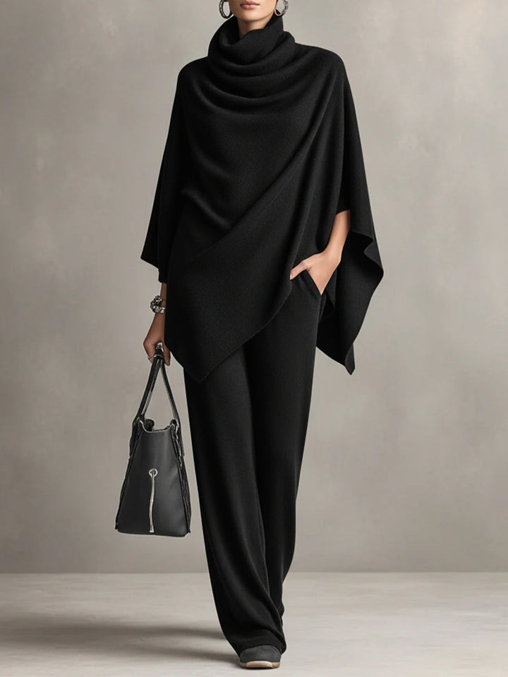 Sarina | Elegant Drape Two-Piece Set