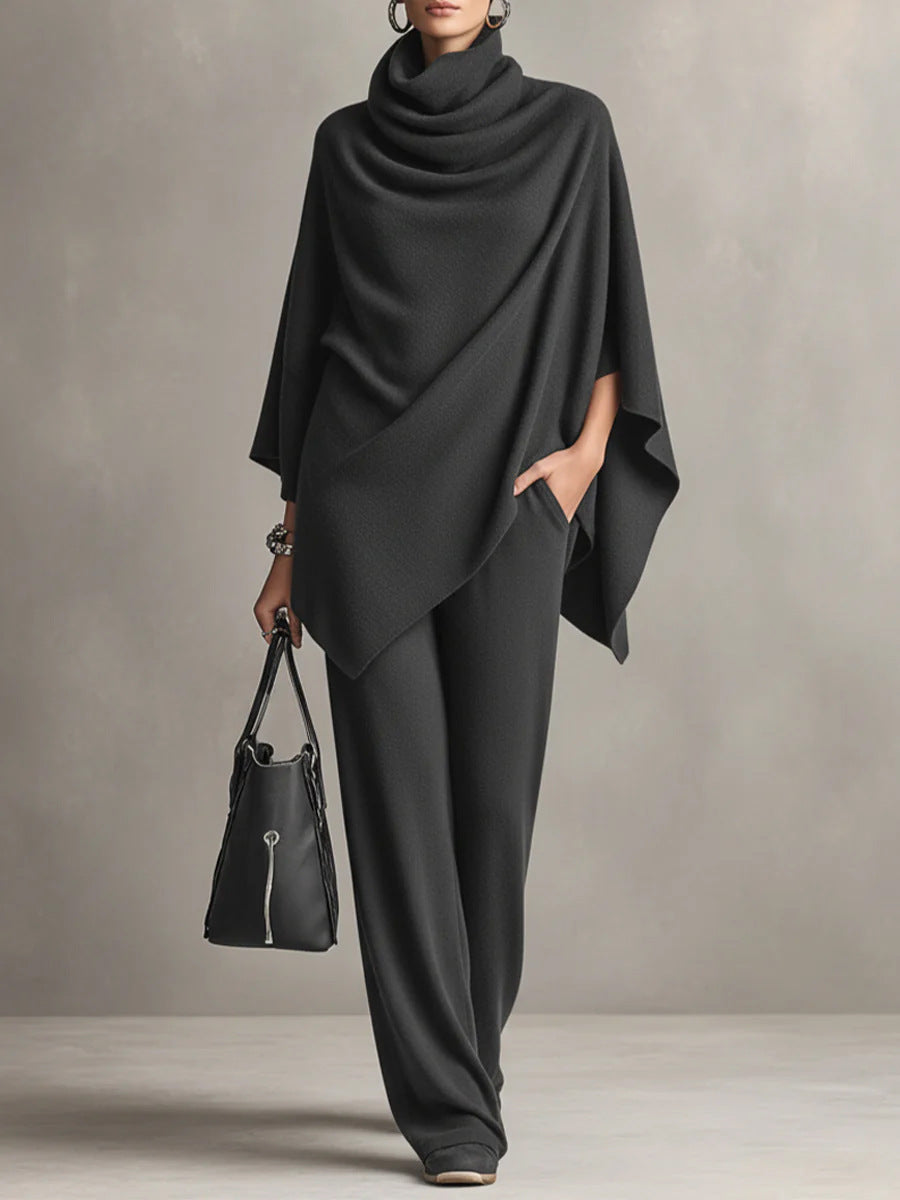 Sarina | Elegant Drape Two-Piece Set