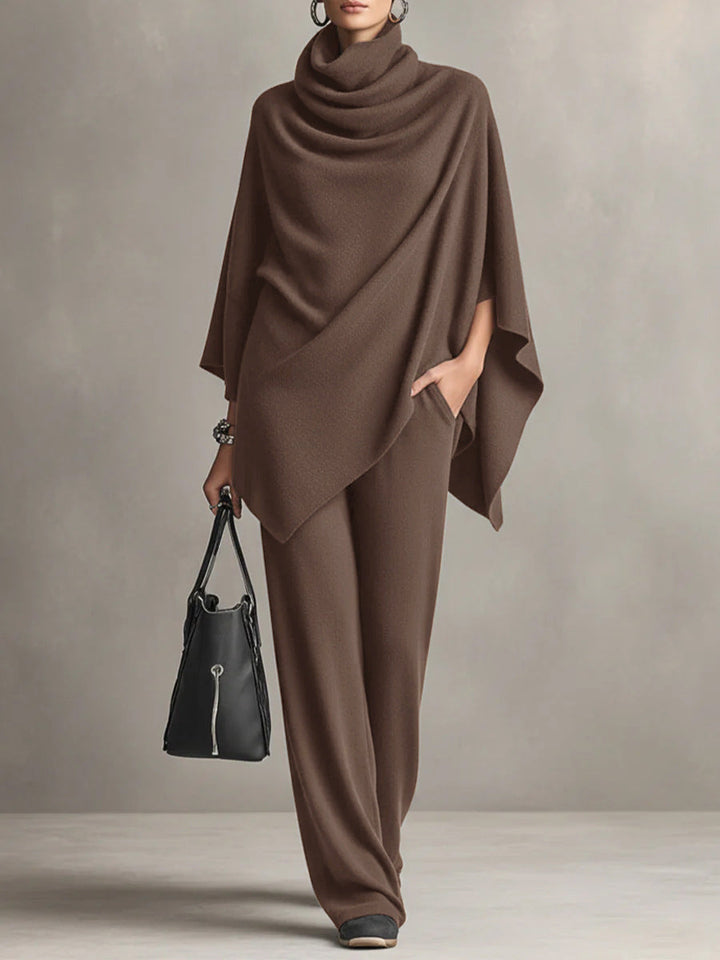Sarina | Elegant Drape Two-Piece Set