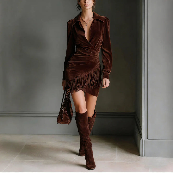 Maddy | Denim Mini Dress