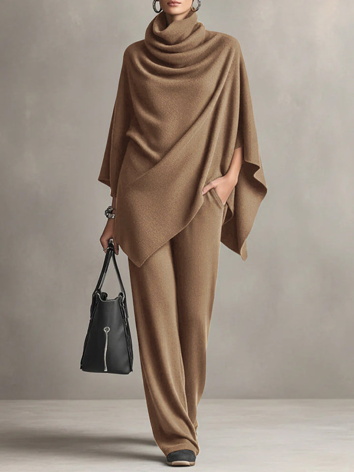 Sarina | Elegant Drape Two-Piece Set