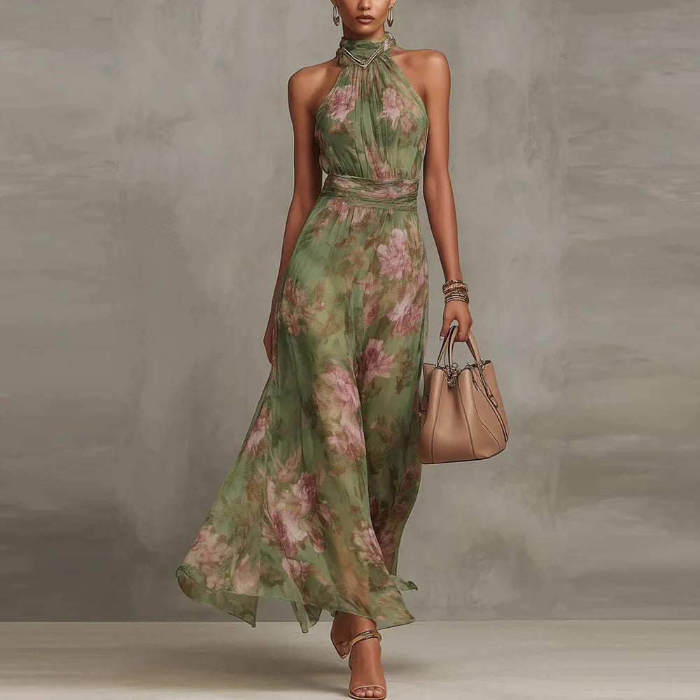 Lizbeth | Floral Print Maxi Dress