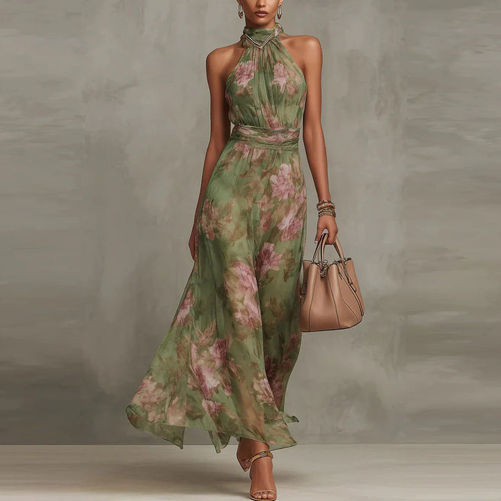 Lizbeth | Floral Print Maxi Dress