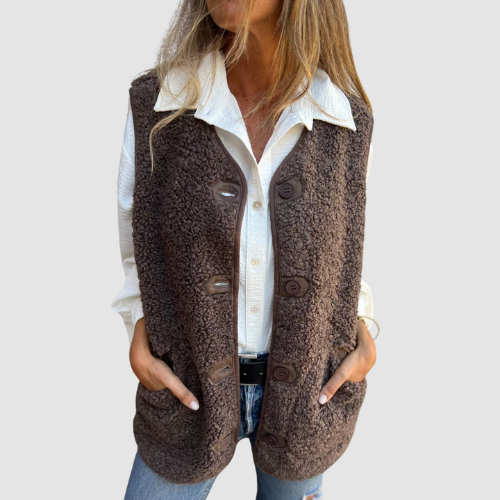 Chantal | Buttoned Vest