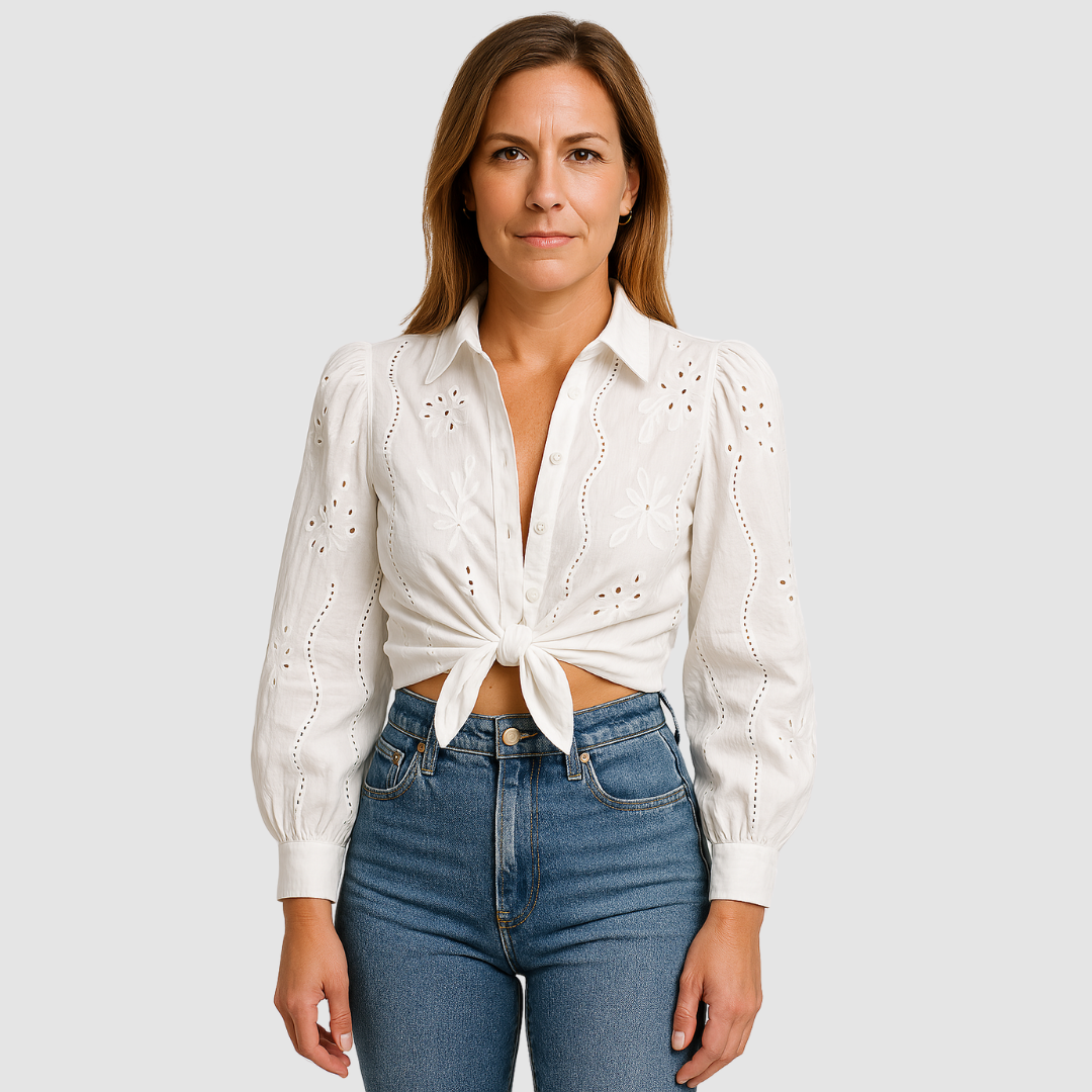Lara - Elegant breathable design Blouse