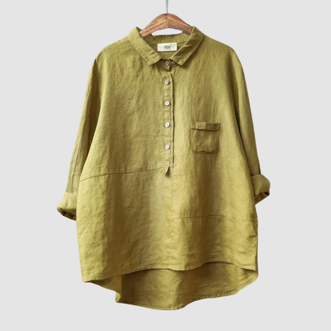 Lara - Timeless Breathable Three Quarter Blouse