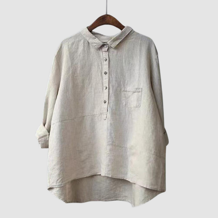Lara - Timeless Breathable Three Quarter Blouse