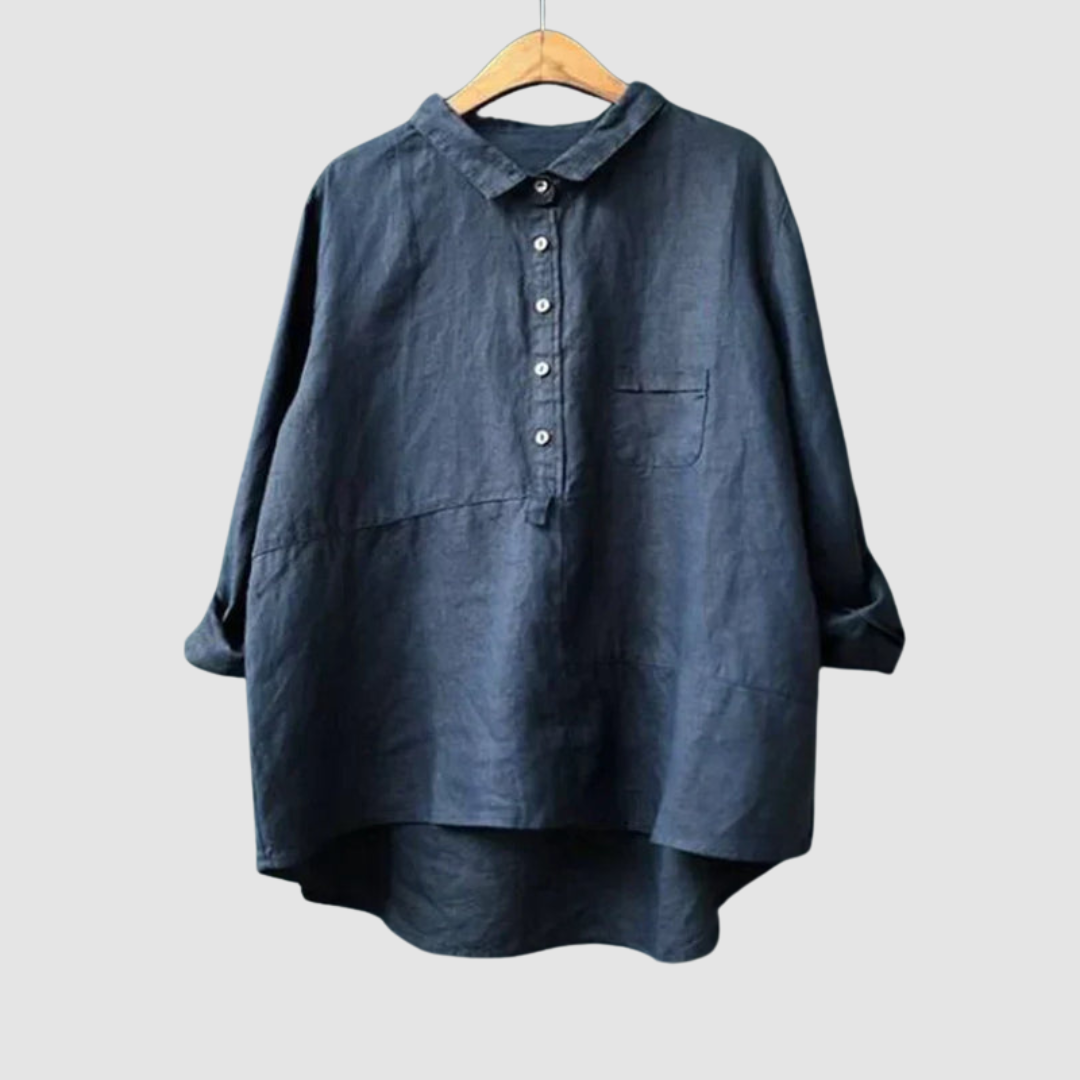 Lara - Timeless Breathable Three Quarter Blouse