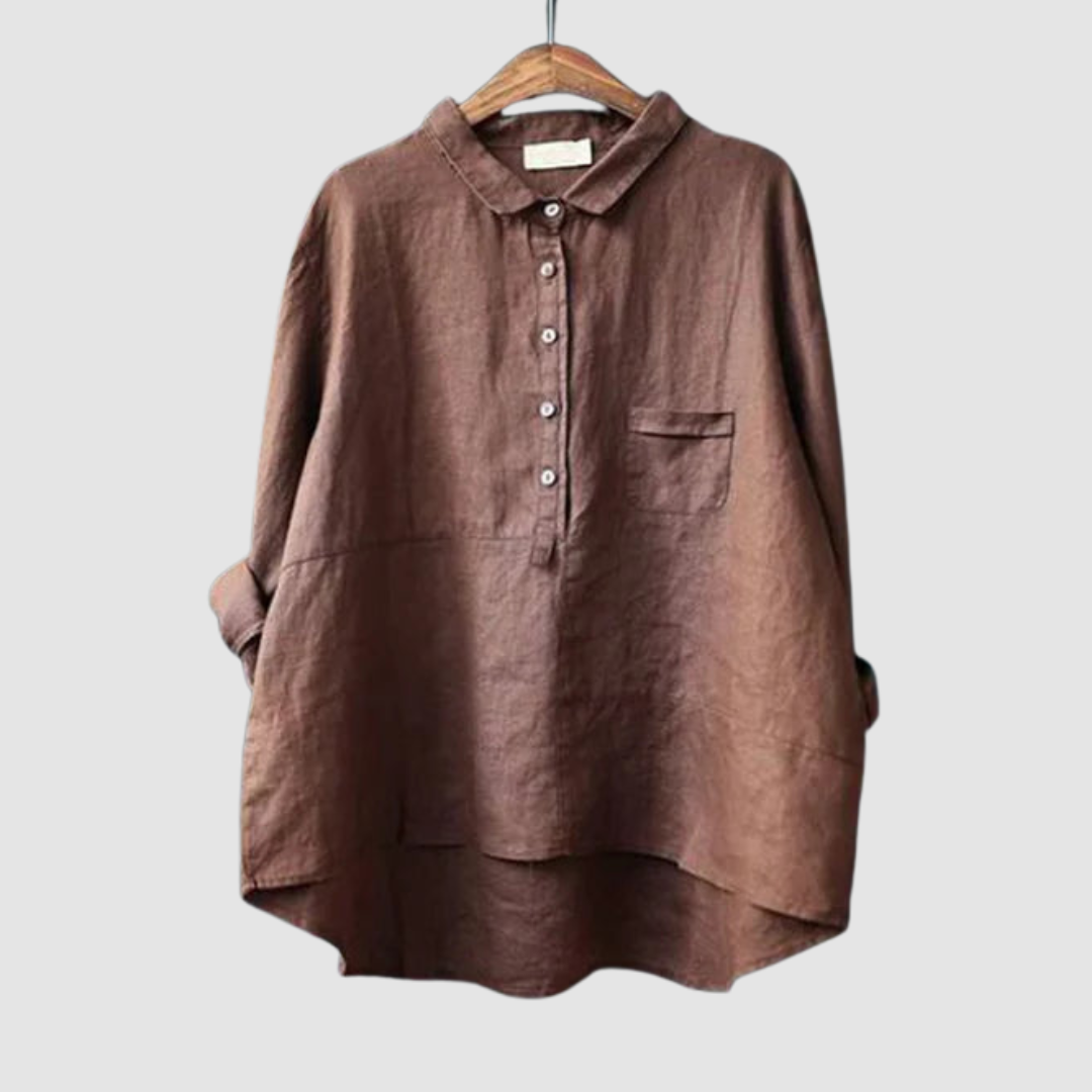 Lara - Timeless Breathable Three Quarter Blouse