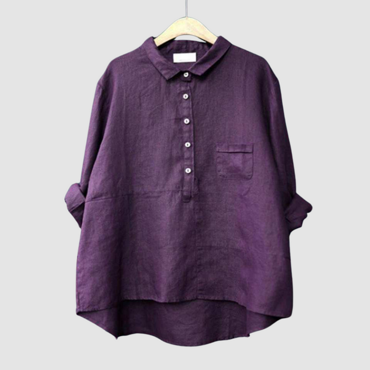 Lara - Timeless Breathable Three Quarter Blouse