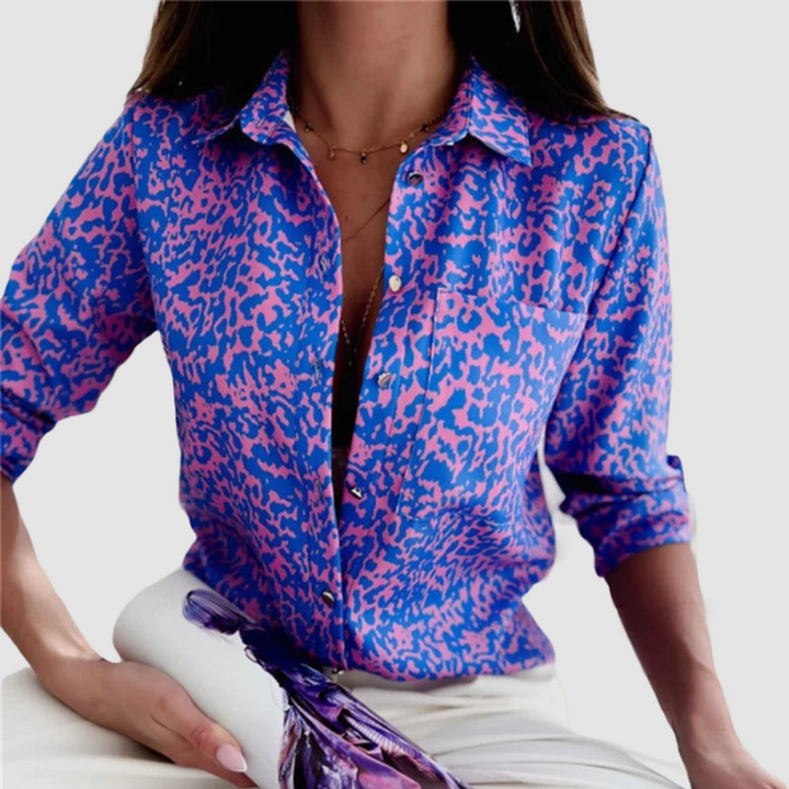 Donna Chic | Elegant pocket design Blouse