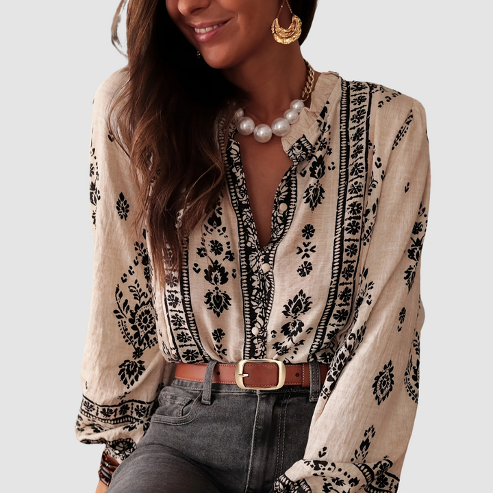 Jessica Chic | Breathable Boho Blouse