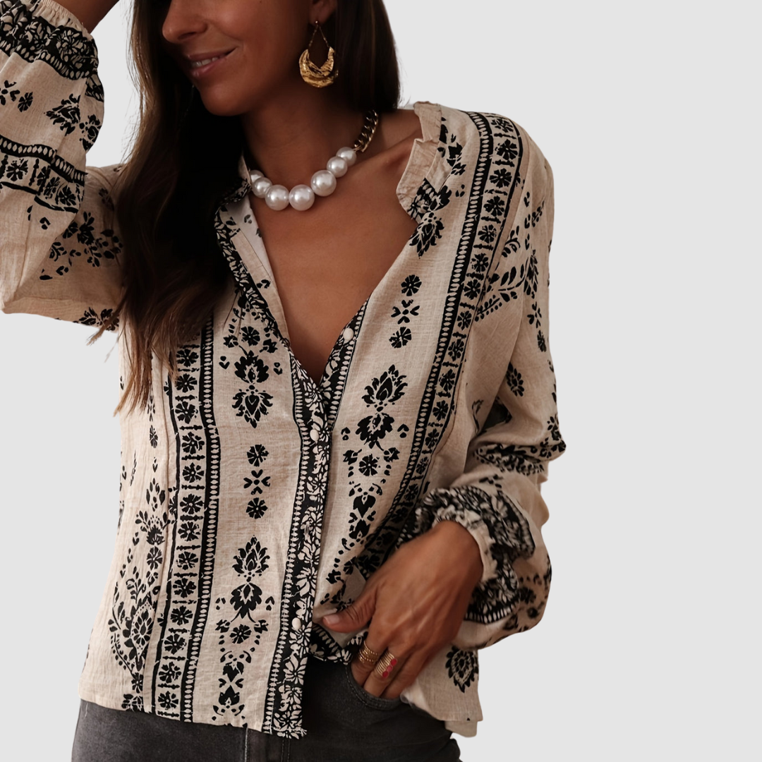 Jessica Chic | Breathable Boho Blouse