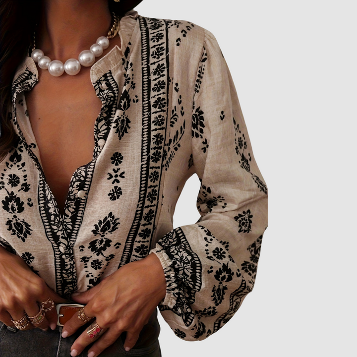 Jessica Chic | Breathable Boho Blouse