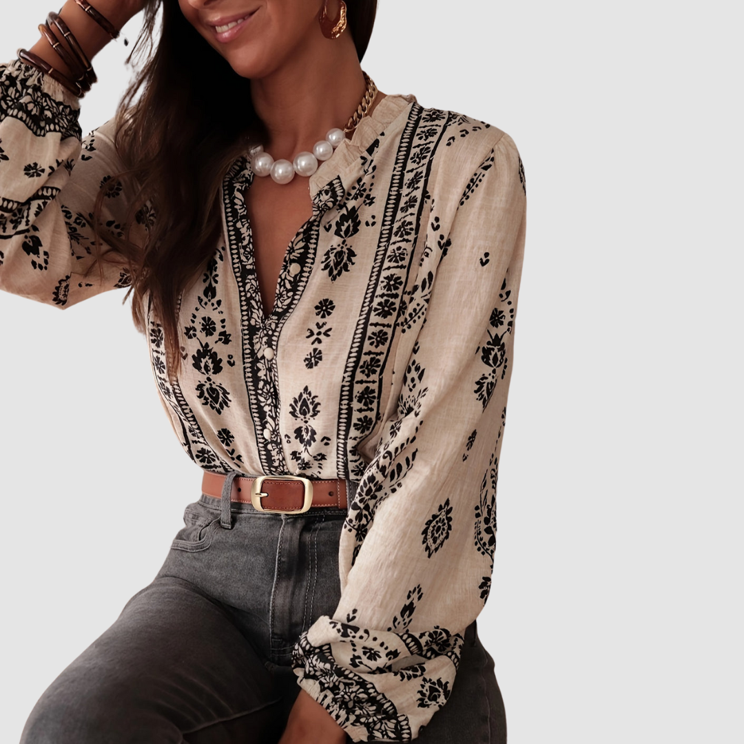 Jessica Chic | Breathable Boho Blouse